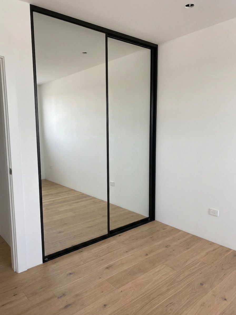 Mirror Infills with Black Frames and Tracks