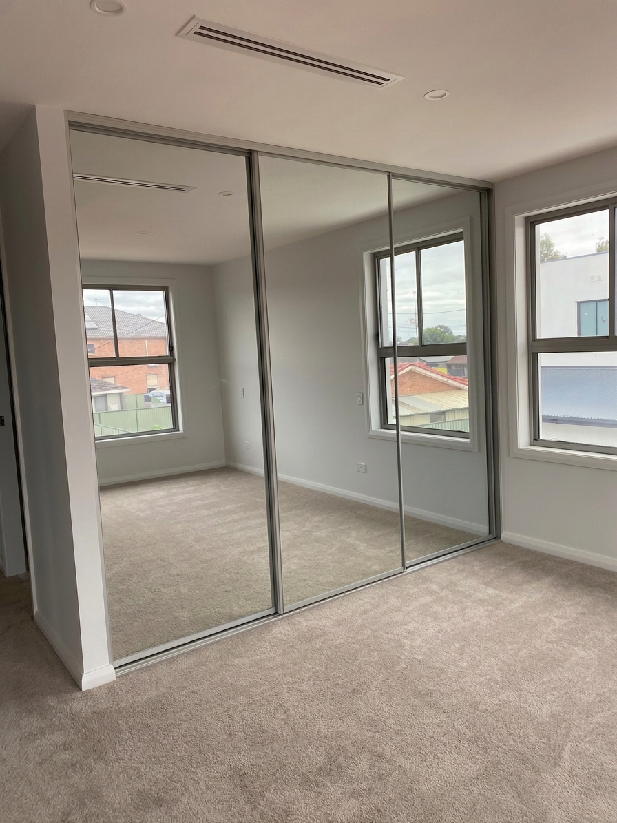 Mirror Infills with Matt Silver fRames and Tracks